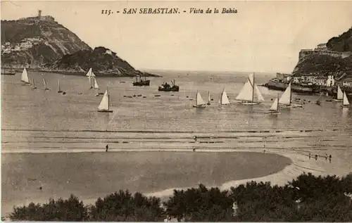 San Sebastian - Vista de la Bahia -154600