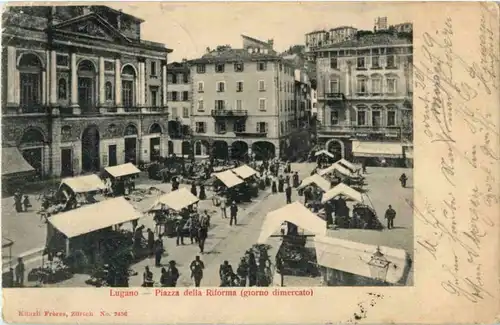 Lugano - Piazza della Riforma -151360