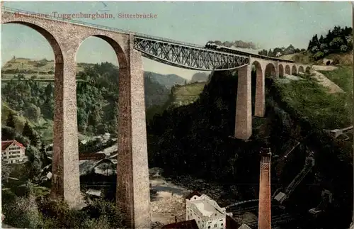 St. Gallen - Eisenbahnbrücke -154416