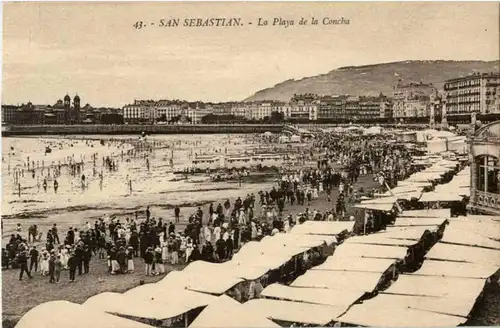 San Sebastian - La Playa de la Concha -154610