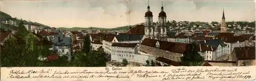 St. Gallen - Klappkarte -153842