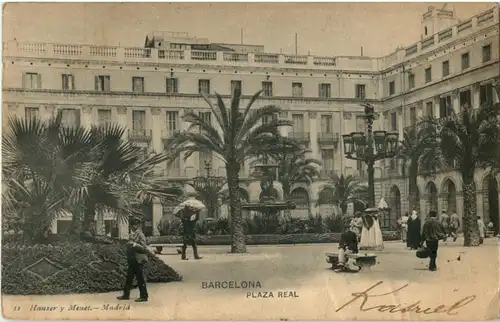 Barcelona - Plaza Real -154686