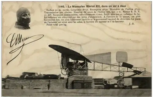 Le Monoplan Bleriot XII -113474