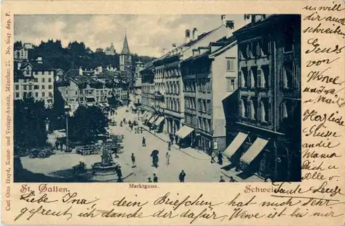 St. Gallen - Marktgasse -154028