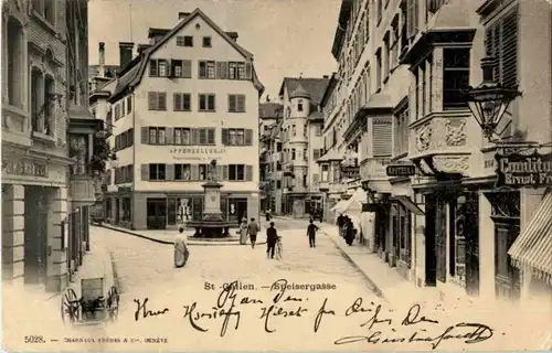 St. Gallen - Speisergasse -154070