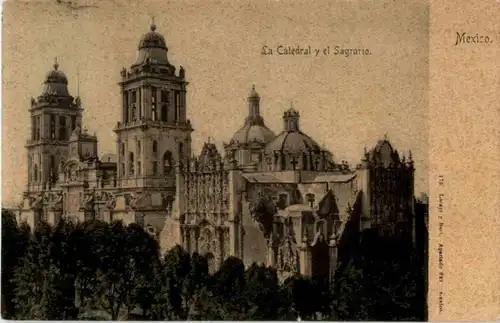 Mexico - La Catedral y el Sagrario -155642
