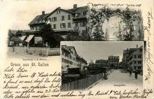 Gruss aus St. Gallen - Steingrüble -154102