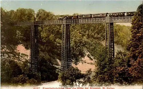 Bruggen bei St. Gallen - Eisenbahnbrücke -154404