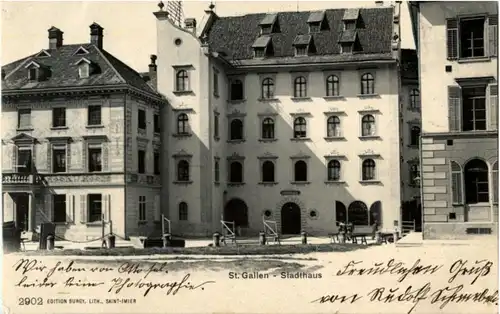 St. Gallen - Stadthaus -154128