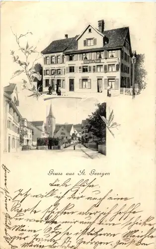 St. Gallen - Gruss aus St. Georgen -154270