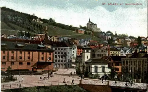St. Gallen - mit Scheffelstein -154212
