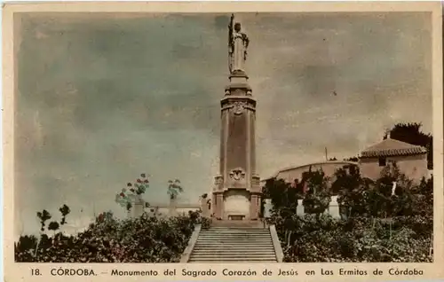 Cordoba - Monumento del Sagrado Corazon -154530