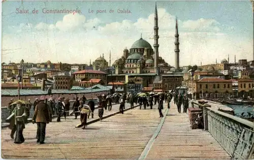 Salut de Constantinople - Le pont de Galata -155366