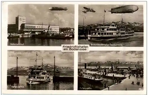 Friedrichshafen mit Zeppelin -114332