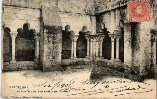 Barcelona - Claustro de San Pablo del Campo -154698
