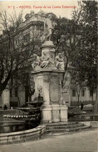 Madrid - Fuente de las Cuatro Estaciones -154578