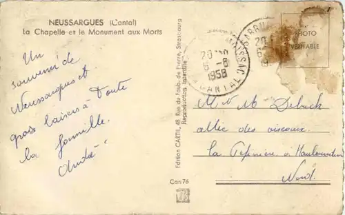 Neussargues - Cantal -155664