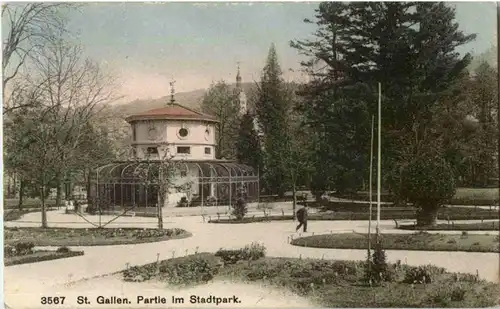 St. Gallen - Partie im Stadtpark -154190