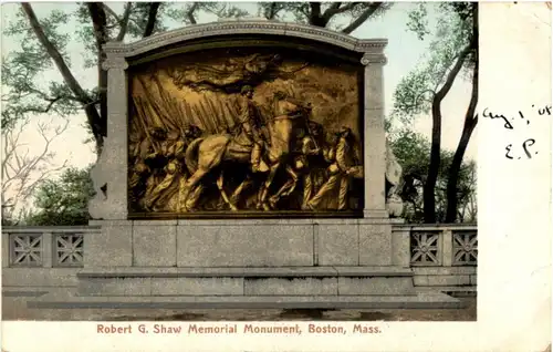 Boston - Robert G. Shaw Memorial Monument -156278