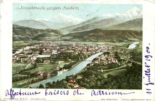 Innsbruck gegen Süden -154914