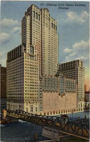 Chicago - Civic Opera Building -156164
