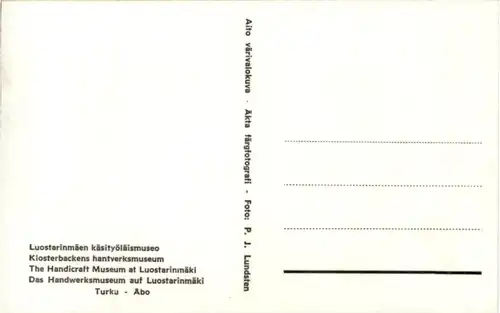 Turku - Abo - Luostarinmäen käsityöläsmuseo -155328