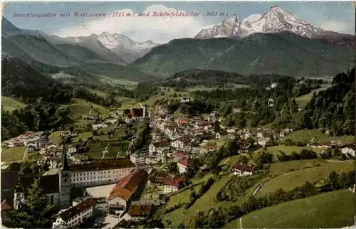 Berchtesgaden mit Watzmann -155180