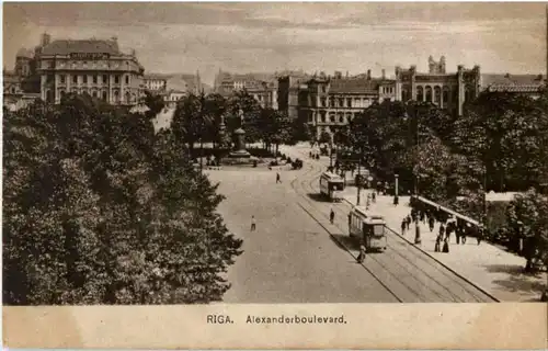 Riga - Alexanderboulevard -155472