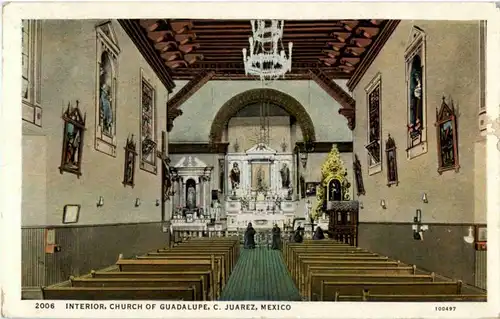 C. Juarez - Interior Church of Guadalupe -155494