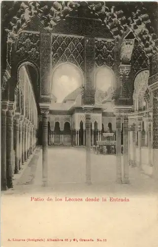 Granada - Patio de los Leones -154762