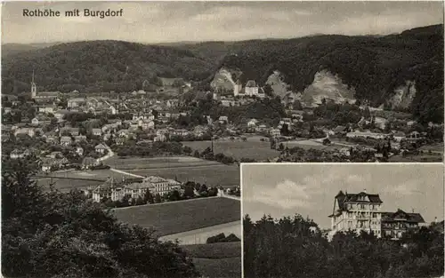 Rothöhe mit Burgdorf -156468