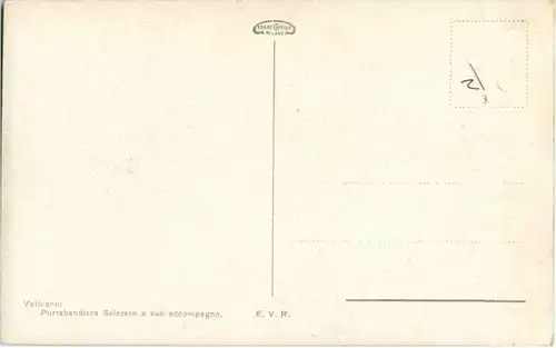 Vaticano - Svizzero e suo accompagno -155630