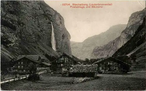 Stechelberg - Postablage und Bäckerei -156876