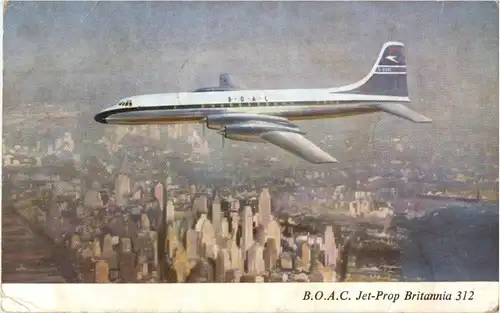 BOAC Jet Prop Britannia 312 -155808