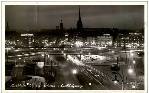 Stockholm - Vy över Slussen -115984