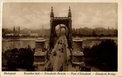 Budapest - Elisabeth Brücke -156036