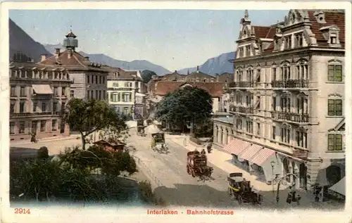 Interlaken - Bahnhofstrasse -157092