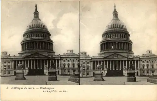 Washington DC - Stereo Card -156290