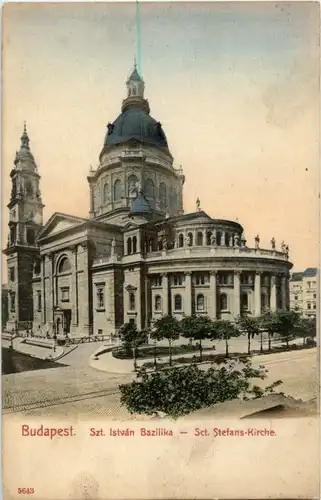 Budapest - Sct. Stefans Kirche -156042