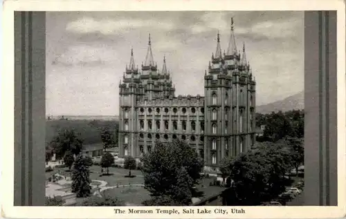 Salt Lake City - The Mormon Temple -156270