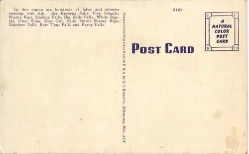 Shooting the Rapids at Keshena Falls -156152