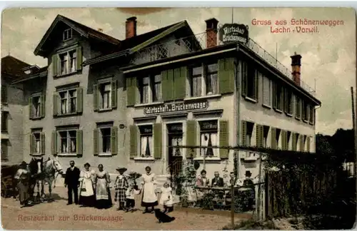 Gruss aus Schönenweggen - Lachen Vorwil -154324