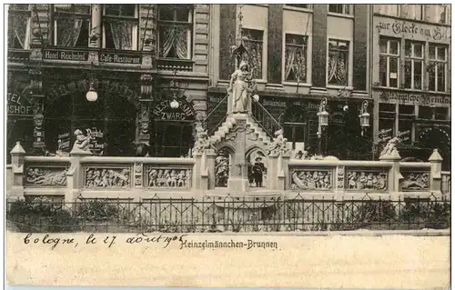 Köln - Heinzelmännchen Brunnen -116716