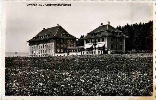 Langenthal - Landwirtschaftsschule -156648