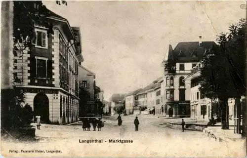 Langenthal - Marktgasse -156652