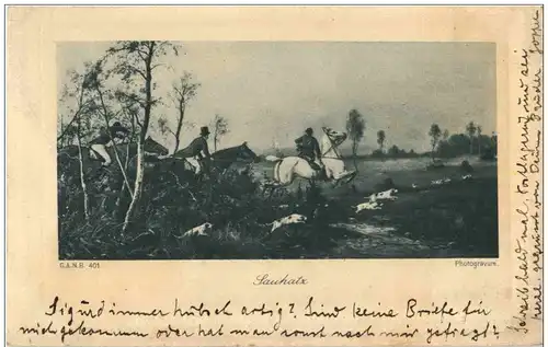 Jagd - Sauhatz -117520