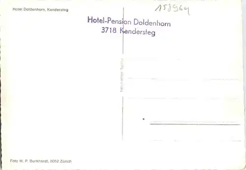 Kandersteg - Hotel Doldenhorn -158964