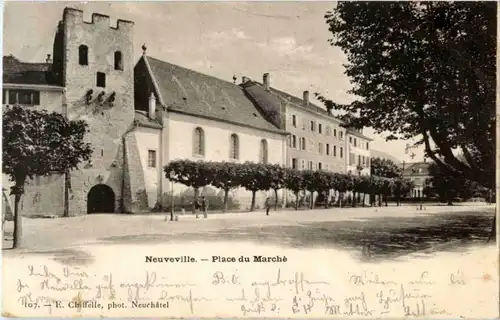 Neuveville - Place du Marche -156738