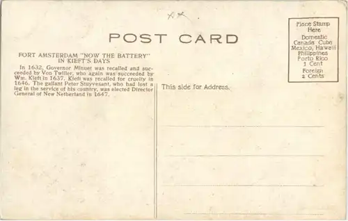 Fort Amsterdam in Kiefts days -155696