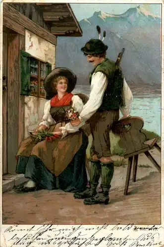 Trachten - Litho -158874